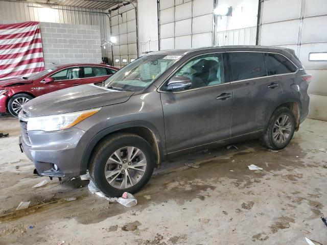 TOYOTA HIGHLANDER 2015 with VIN 5TDJKRFH6FS146702 - Photo from auction