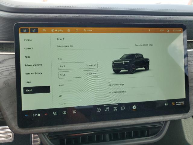 Photo 9 from auction – 2022 RIVIAN R1T ADVENT with VIN 7FCTGAAA0NN015639