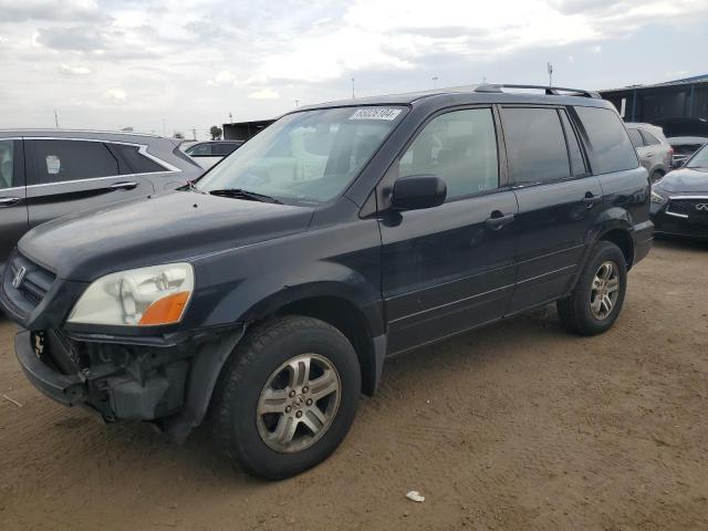 HONDA PILOT EXL 2004 with VIN 2HKYF18684H616487 - Photo from auction
