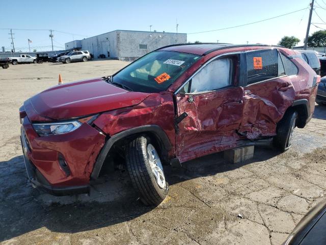 TOYOTA RAV4 XLE 2020 with VIN JTMP1RFV0LD048338 - Photo from auction