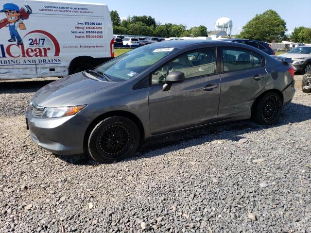 HONDA CIVIC LX 2012 with VIN 2HGFB2F55CH318880 - Photo from auction