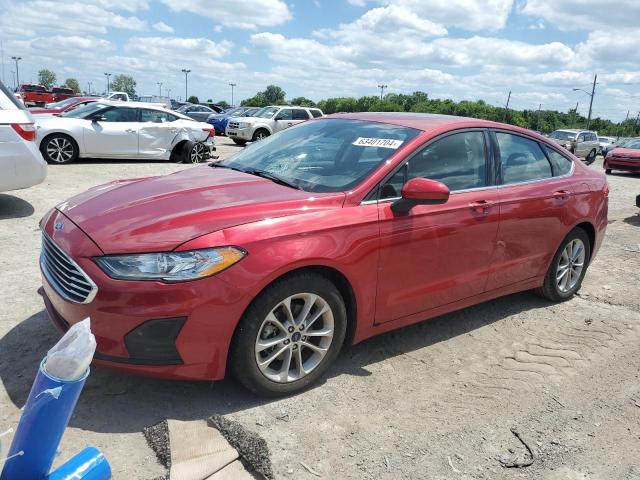 FORD FUSION SE 2020 with VIN 3FA6P0HD6LR164473 - Photo from auction
