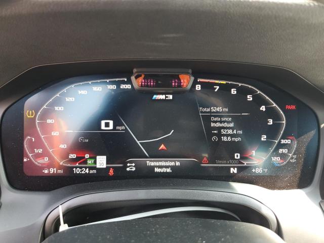 Photo 9 from auction – 2022 BMW M3 COMPETI with VIN WBS33AY04NFM60371