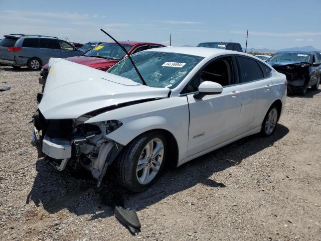 FORD FUSION SE 2018 with VIN 3FA6P0LU9JR173494 - Photo from auction