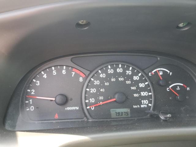 Photo 9 from auction – 2002 CHEVROLET TRACKER with VIN 2CNBJ734726906603