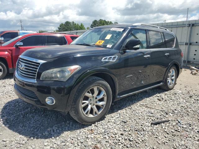 INFINITI QX56 2012 with VIN JN8AZ2NE3C9017051 - Photo from auction