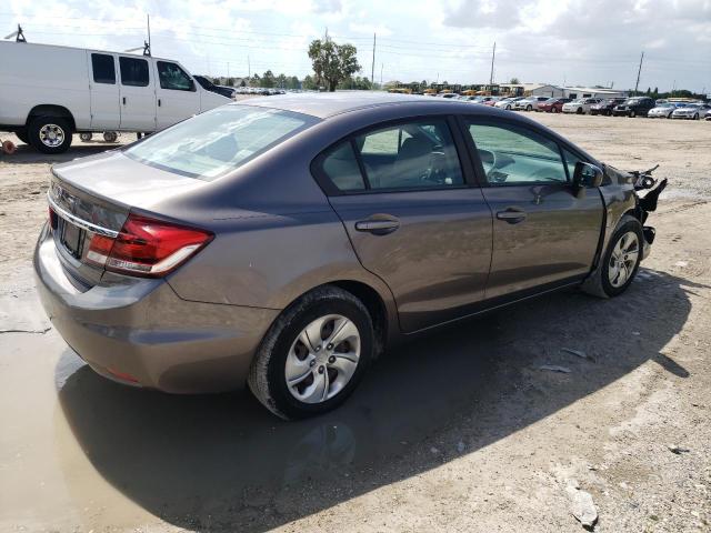Photo 3 from auction – 2014 HONDA CIVIC LX with VIN 19XFB2F51EE042727