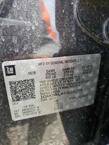 Photo 14 from auction – 2018 GMC ACADIA SLE with VIN 1GKKNKLA0JZ236773