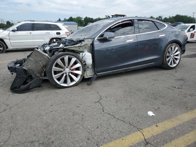 TESLA MODEL S 2016 with VIN 5YJSA1E40GF139743 - Photo from auction