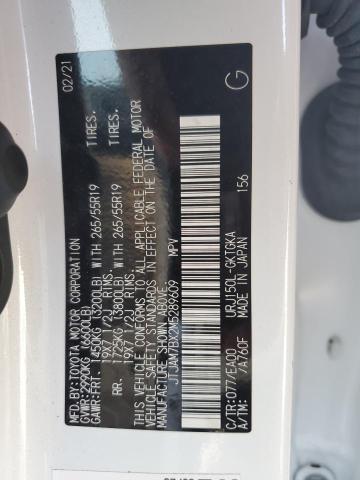 Photo 14 from auction – 2021 LEXUS GX 460 PRE with VIN JTJAM7BX2M5289609