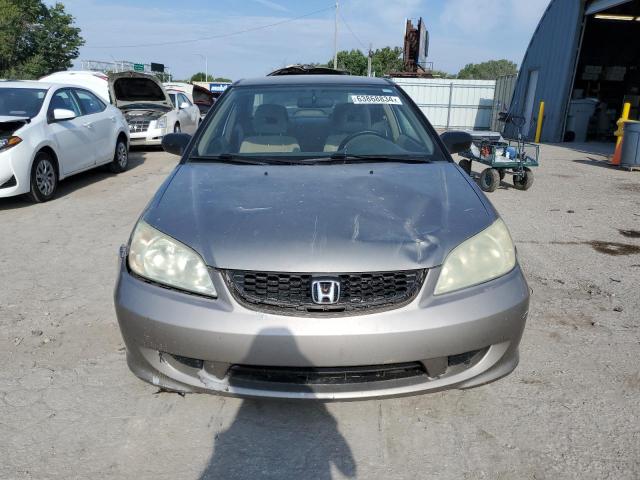 Photo 5 from auction – 2005 HONDA CIVIC LX with VIN 1HGEM22585L076331
