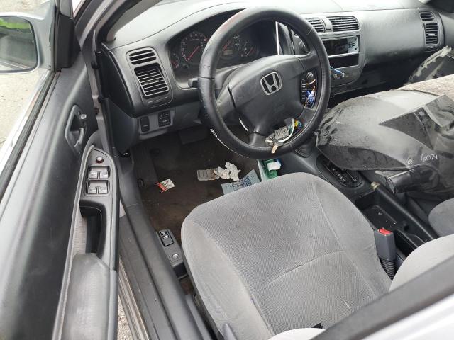 Photo 8 from auction – 2001 HONDA CIVIC LX with VIN 2HGES16571H548309