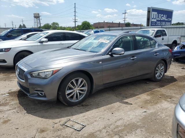 INFINITI Q50 BASE 2014 with VIN JN1BV7ARXEM703530 - Photo from auction