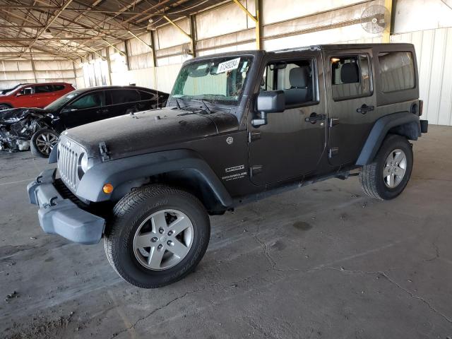JEEP WRANGLER U 2017 with VIN 1C4BJWDG6HL552371 - Photo from auction