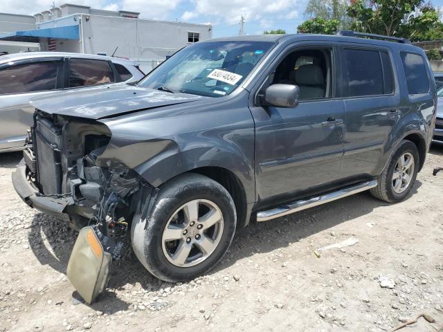 HONDA PILOT EX 2010 with VIN 5FNYF4H45AB005424 - Photo from auction