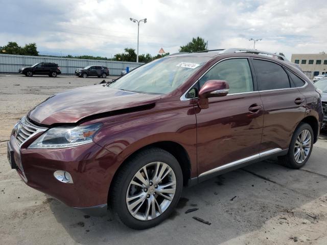 LEXUS RX 350 BAS 2013 with VIN 2T2BK1BA9DC222946 - Photo from auction