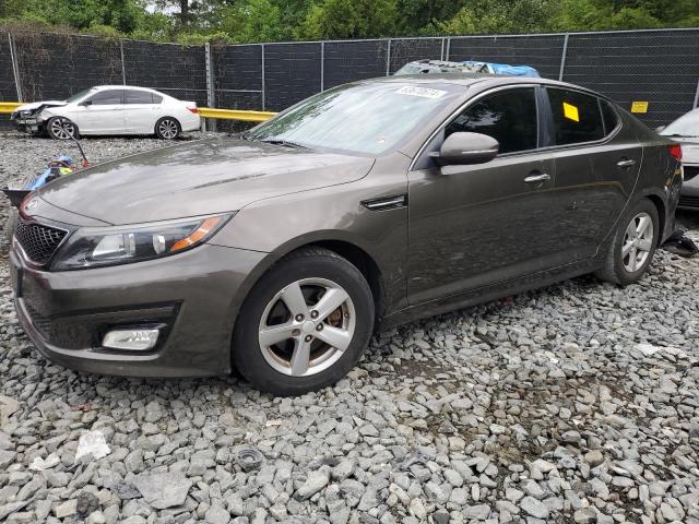 KIA OPTIMA LX 2015 with VIN 5XXGM4A74FG403623 - Photo from auction