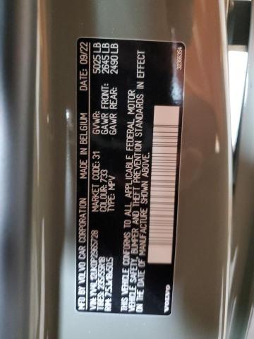 Photo 14 from auction – 2023 VOLVO XC40 CORE with VIN YV4L12UK0P2965728