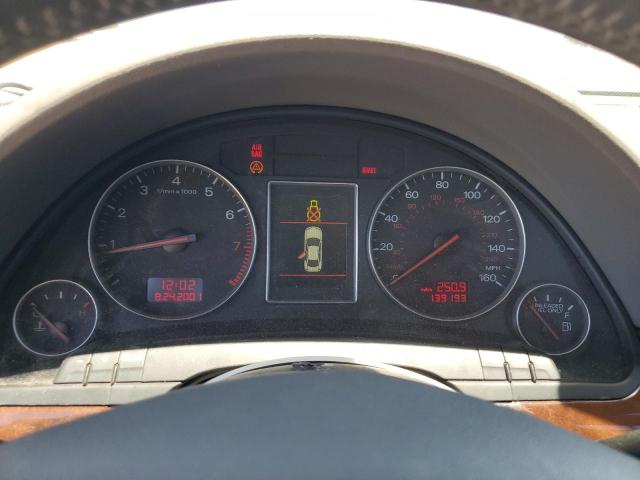 Photo 9 from auction – 2002 AUDI A4 3.0 QUA with VIN WAULT68E82A311841