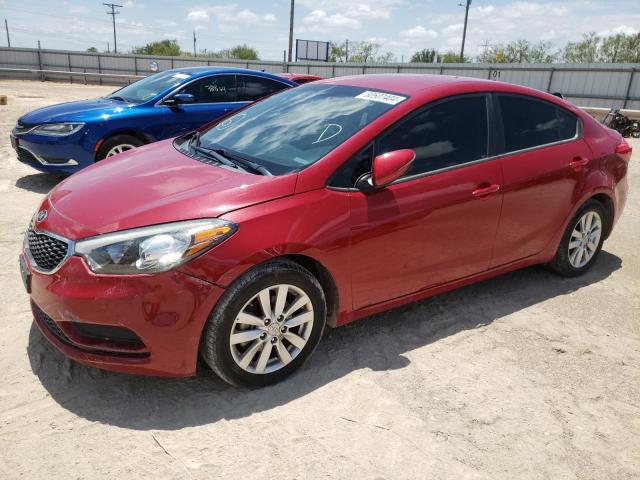 KIA FORTE LX 2014 with VIN KNAFX4A66E5048125 - Photo from auction