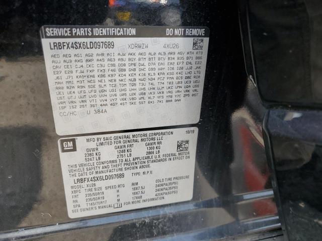 Photo 14 from auction – 2020 BUICK ENVISION P with VIN LRBFX4SX6LD097689
