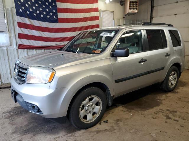 HONDA PILOT LX 2013 with VIN 5FNYF4H20DB079823 - Photo from auction