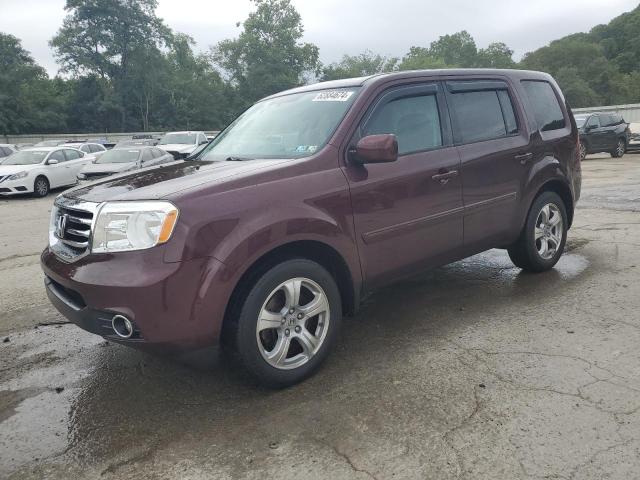 HONDA PILOT EXL 2015 with VIN 5FNYF4H55FB012695 - Photo from auction