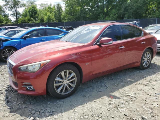 INFINITI Q50 BASE 2016 with VIN JN1CV7AP5GM203409 - Photo from auction