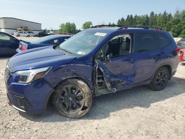 SUBARU FORESTER S 2023 with VIN JF2SKAJC2PH481044 - Photo from auction