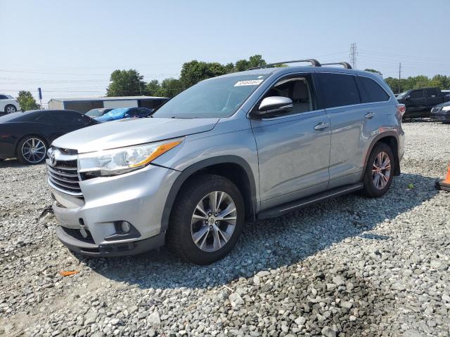 TOYOTA HIGHLANDER 2014 with VIN 5TDZKRFHXES026161 - Photo from auction