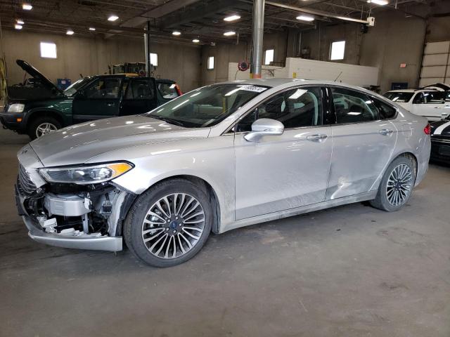 FORD FUSION SE 2018 with VIN 3FA6P0HD4JR257005 - Photo from auction