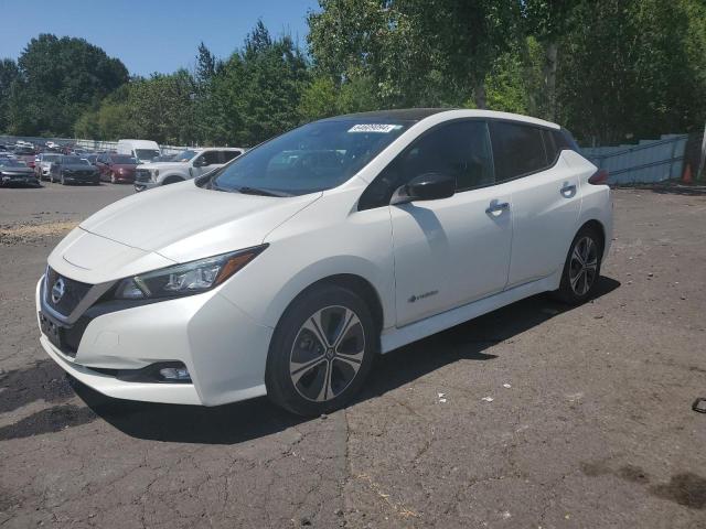 NISSAN LEAF S 2018 with VIN 1N4AZ1CP6JC306120 - Photo from auction