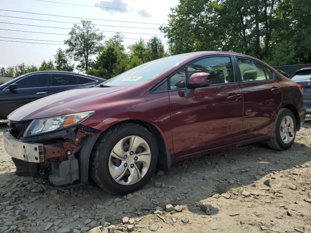 Photo 1 from auction – 2013 HONDA CIVIC LX with VIN 2HGFB2F56DH563883