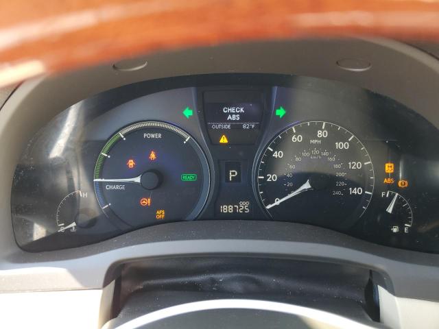 Photo 9 from auction – 2010 LEXUS RX 450 with VIN JTJBC1BAXA2415597