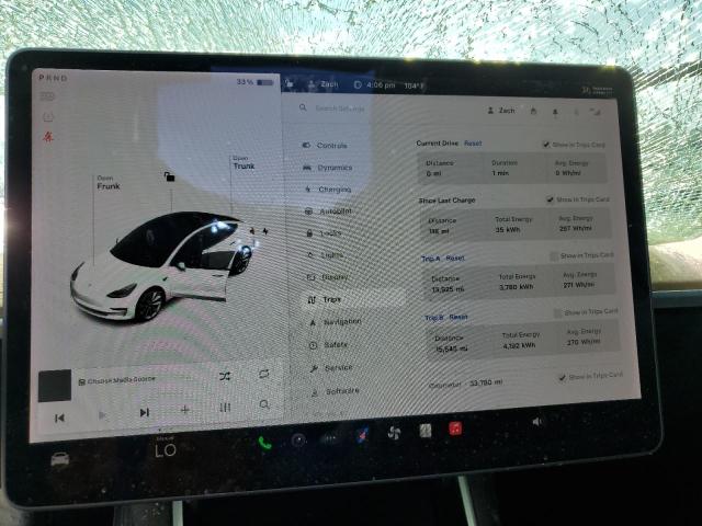 Photo 9 from auction – 2020 TESLA MODEL 3 with VIN 5YJ3E1EB4LF628521