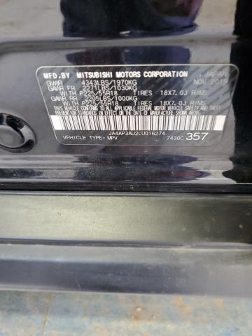 Photo 14 from auction – 2020 MITSUBISHI OUTLANDER with VIN JA4AP3AU2LU016274