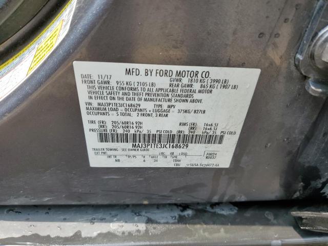 Photo 14 from auction – 2018 FORD ECOSPORT S with VIN MAJ3P1TE3JC168629