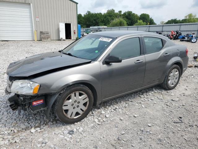 DODGE AVENGER SE 2012 with VIN 1C3CDZAG3CN322046 - Photo from auction