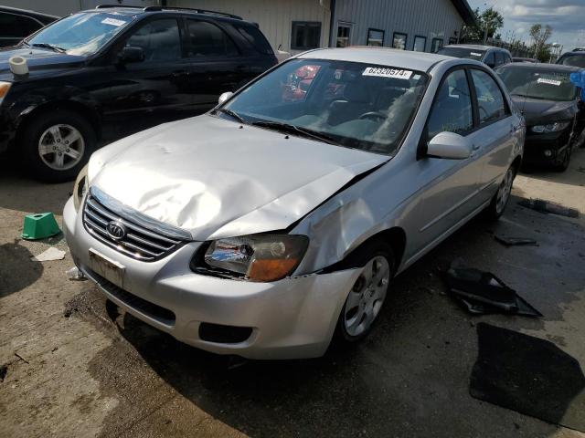 KIA SPECTRA EX 2009 with VIN KNAFE222395665235 - Photo from auction