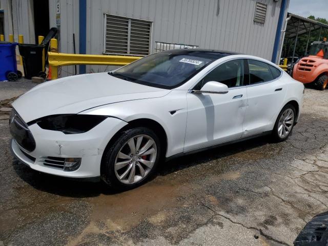 TESLA MODEL S 2014 with VIN 5YJSA1H18EFP52160 - Photo from auction