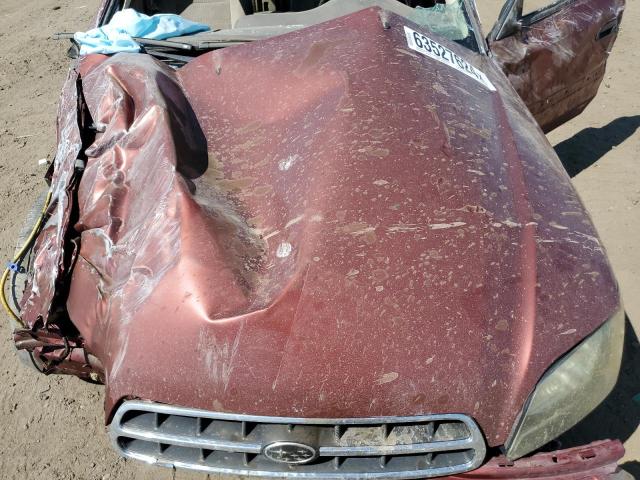 Photo 11 from auction – 2002 SUBARU LEGACY OUT with VIN 4S3BH665127621801