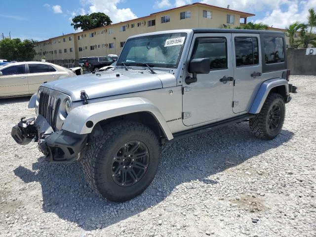 JEEP WRANGLER U 2017 with VIN 1C4BJWEG3HL589571 - Photo from auction