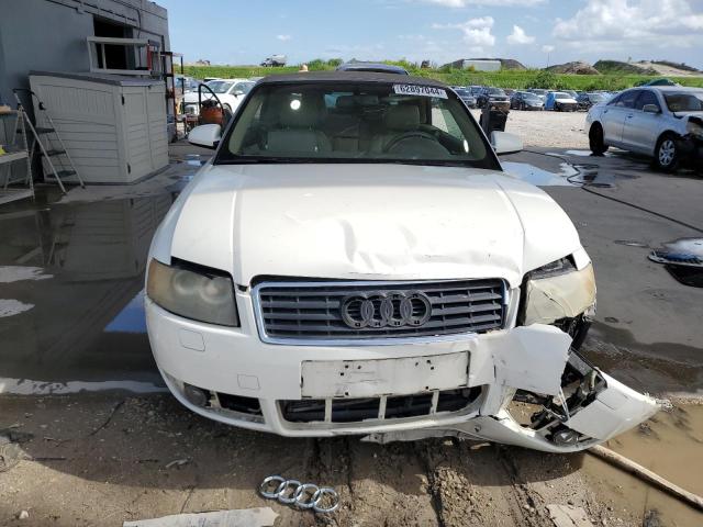 Photo 5 from auction – 2004 AUDI A4 1.8 CAB with VIN WAUAC48H94K009445