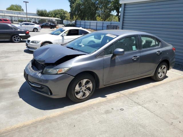 HONDA CIVIC LX 2013 with VIN 19XFB2F53DE260196 - Photo from auction