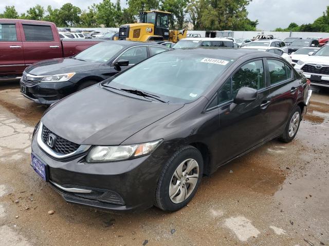Photo 1 from auction – 2013 HONDA CIVIC LX with VIN 2HGFB2E50DH583872