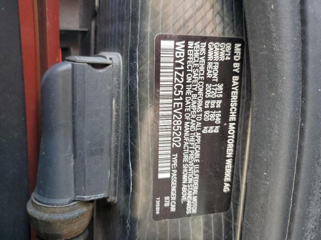 Photo 14 from auction – 2014 BMW I3 BEV with VIN WBY1Z2C51EV285202