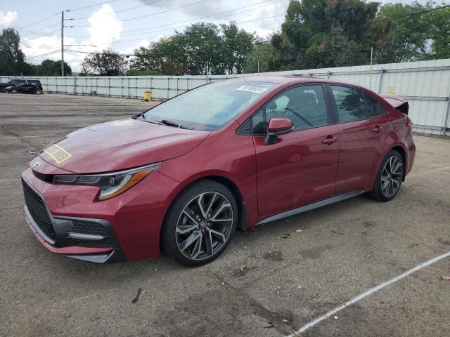 TOYOTA COROLLA SE 2022 with VIN 5YFS4MCE9NP122669 - Photo from auction