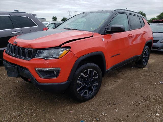 JEEP COMPASS TR 2019 with VIN 3C4NJDDB7KT729284 - Photo from auction
