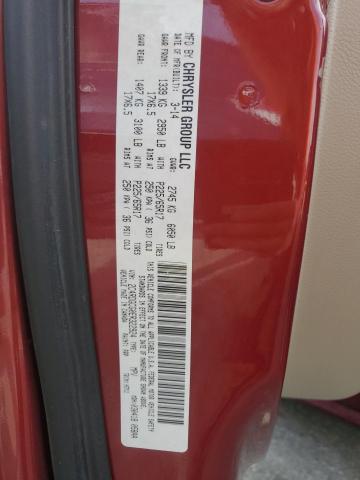 Photo 14 from auction – 2014 DODGE GRAND CARA with VIN 2C4RDGCG0ER322924
