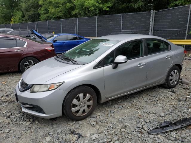 Photo 1 from auction – 2013 HONDA CIVIC LX with VIN 19XFB2F5XDE229639